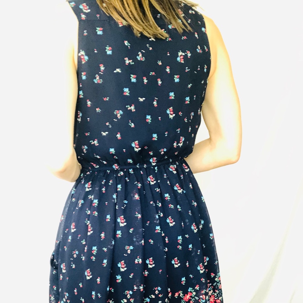 Ultra Pink navy floral dress - Picture 4 of 8